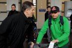Olimiečių sutikimas Vilniaus oro uote