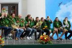 2011 07 11. Pasaulio čempionų sutikimas Vilniuje.