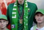 2011 07 11. Pasaulio čempionų sutikimas Vilniuje.
