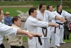 Japonijos bičiuliai, karate meistrai Vilniuje pažymėjo sakurų žydėjimo šventę