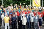 Moksleivių apdovanojimas Vingio parko stadione