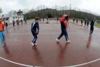 Kariškiai laikė fizinio parengtumo testą