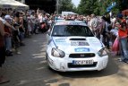 "300 ežerų" tarptautinio ralio Zarasuose akimirkos