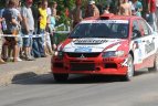 "300 ežerų" tarptautinio ralio Zarasuose akimirkos