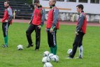 Žalgiriečių treniruotė "Vingio" stadione