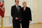 Prezidentūroje pagerbti sportininkai ir treneriai