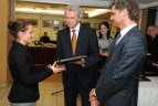 Sporto departamente apdovanoti sportininkai ir treneriai