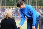 Lengvosios atletikos varžybose Alytuje Brigita Virbalytė pagerino Lietuvos rekordą