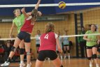 Lietuvos - Latvijos moterų tinklinio čempionato III etapas. Jonava.