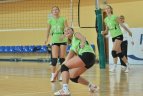 Lietuvos - Latvijos moterų tinklinio čempionato III etapas. Jonava.