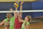 Lietuvos - Latvijos moterų tinklinio čempionato III etapas. Jonava.