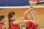 Lietuvos - Latvijos moterų tinklinio čempionato III etapas. Jonava.