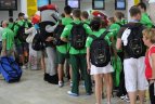 Jaunieji olimpiečiai sugrįžo į Lietuvą.