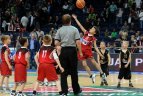 Krepšinio pradžiamoksliai Siemens arenoje.