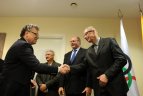 Olimpietis Egidijus Kavaliauskas lankėsi LTOK.