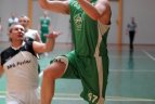 Krepšinis : LSŽF - „Olifėja" - 50:49.