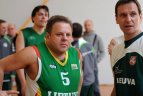 Krepšinis : LSŽF - „Olifėja" - 50:49.