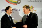 Metų laureatų apdovanojimų ceremonija.