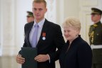 Sportininkų apdovanojimas.