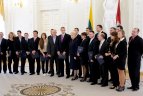 Sportininkų apdovanojimas.