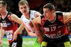 „Lietuvos rytas“ - „Perlas“  - 83:73 (26:16, 19:21, 19:18, 19:18).