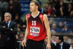 Vilniaus „Lietuvos rytas“ - Atėnų „Panathinaikos“ 59:80.