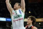 LKL. Lietuvos rytas - Žalgiris - 57:74 (12:11, 7:19, 22:24, 16:20).