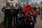 Motociklininko B. Bardausko palydos į Dakaro ralį