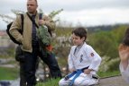 Japonijos bičiuliai, karate meistrai Vilniuje pažymėjo sakurų žydėjimo šventę