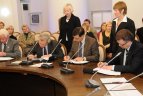 Pratęsta sutartis dėl projekto "Vaikų ir jaunimo olimpinis ugdymas"
