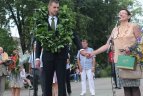 Uteniškiai pagerbė Joną Valančiūną