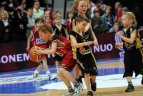 Krepšinio pradžiamoksliai Siemens arenoje.