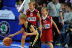 Krepšinio pradžiamoksliai Siemens arenoje.
