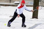 Linksmos sporto akimirkos.