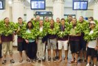 Pasaulio čempionų VDU krepšininkų sutikimas