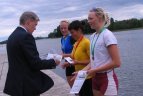 Galvės ežere, Trakuose vyko irklavimo regata "Gintariniai irklai"