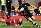 2011 04 30. Lietuviai Europos čempionato 2A diviziono mače 57:3 (15:0) nugalėjo Latvijos rinktinę.
