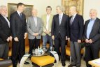 Lietuvoje vieši Europos dviračių sporto federacijos vadovybės nariai.