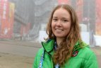 Lietuvos kalnų slidininkai olimpiadoje.