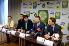 „SMScredit.lt A lygos“ spaudos konferencija