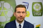 „SMScredit.lt A lygos“ spaudos konferencija