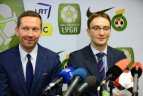 „SMScredit.lt A lygos“ spaudos konferencija
