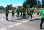 LAA ir "Aido" nariai Olimpinėje dienoje.