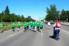 LAA ir "Aido" nariai Olimpinėje dienoje.