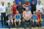 Imtynių turnyras Pagėgiuose.