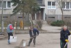 Talka prie sporto mokyklos "Tauras".