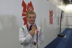 E. Petrauskui įteikta olimpinė bronza.