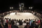 gatvės krepšinio turnyro Red Bull "King of the Rock" finalas Stambule