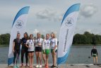 Lietuvos baidarių ir kanojų irklavimoirklavimo čempionato akimirka.