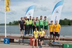 Lietuvos baidarių ir kanojų irklavimoirklavimo čempionato akimirka.